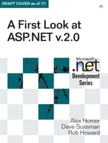 Tapa de A first look at ASP.NET v. 2.0