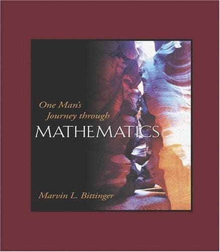 Tapa de One Man's Journey Through Mathematics