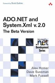 Tapa de ADO.NET and System.XML v. 2.0-the Beta version