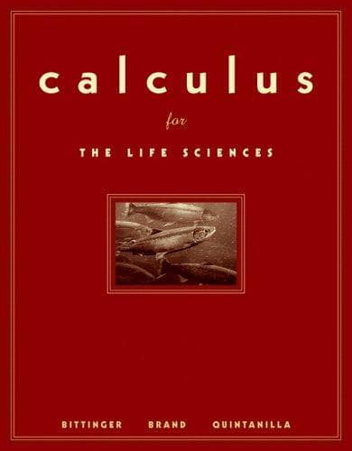 Tapa de Calculus for the Life Sciences