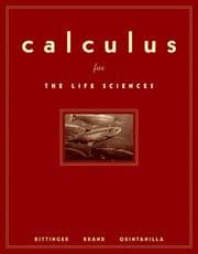 Tapa de Calculus for the Life Sciences