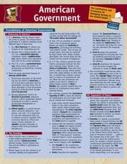 Tapa de Study Card for American Government