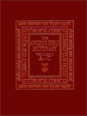 Tapa de The Anchor Bible Dictionary, Volume 1 (Anchor Bible Dictionary)