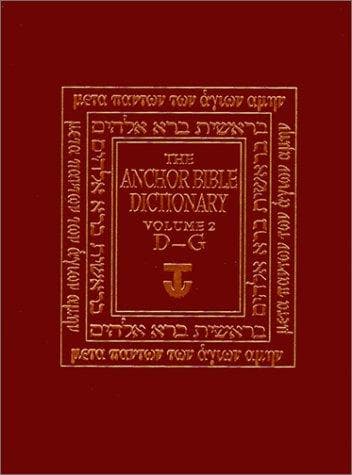Tapa de The Anchor Bible Dictionary, Volume 2 (Anchor Bible Dictionary)