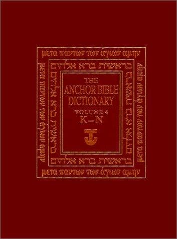Tapa de The Anchor Bible Dictionary, Volume 4 (Anchor Bible Dictionary)