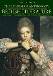 Tapa de The Longman Anthology of British Literature