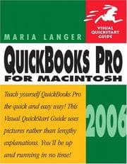 Tapa de QuickBooks Pro 2006 for Macintosh