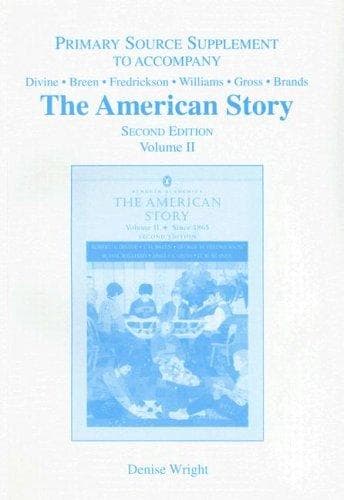 Tapa de American Story Primary Source Supplement