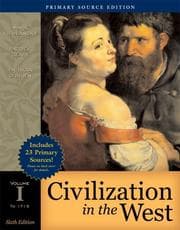 Tapa de Civilization in the West, Volume I