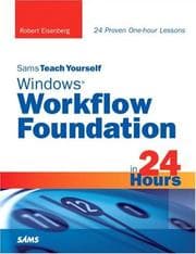 Tapa de Sams Teach Yourself Windows Workflow Foundation (WF) in 24 Hours