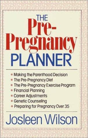 Tapa de The pre-pregnancy planner