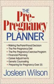 Tapa de The pre-pregnancy planner