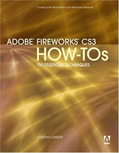 Tapa de Adobe Fireworks CS3 How-Tos