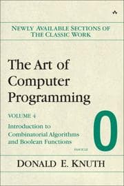 Tapa de The Art of Computer Programming, Volume 4, Fascicle 0