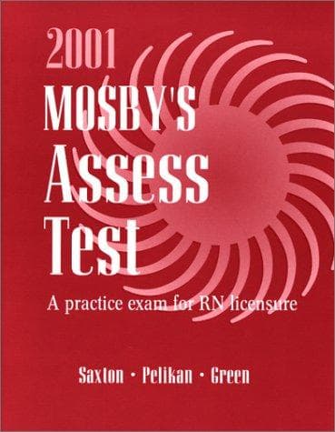 Tapa de Mosby's Assesstest Unsecured