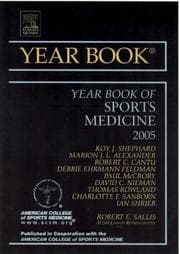 Tapa de Year Book of Sports Medicine