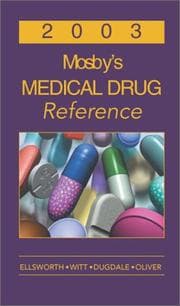 Tapa de Medical Drug Reference 2003