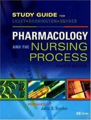 Tapa de Pharmacology and the nursing process