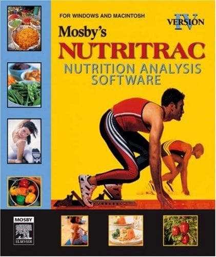 Tapa de Mosby's Nutritrac Nutrition Analysis Software, Version IV
