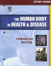 Tapa de Study guide to accompany The human body in health & disease