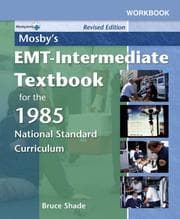 Tapa de Workbook to Accompany Mosby's EMT-Intermediate Textbook for the 1985 National Standard Curriculum