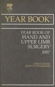 Tapa de Year Book of Hand and Upper Limb Surgery 2007