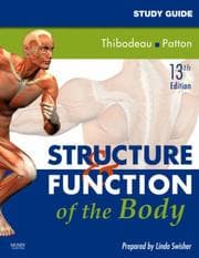 Tapa de Study Guide for Structure & Function of the Body