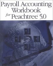 Tapa de Payroll Accounting Project with Peachtree 5.0