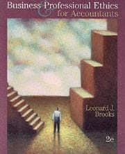 Tapa de Business and Professional Ethics for Accountants