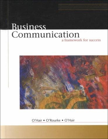 Tapa de Business communication