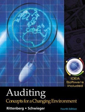 Tapa de Auditing Concepts for Changing Environment