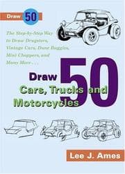 Tapa de Draw 50 Cars, Trucks and Motocycles (Draw 50)