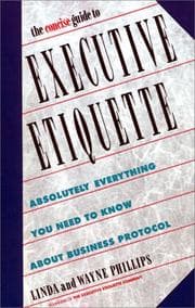 Tapa de The concise guide to executive etiquette