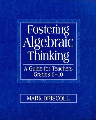 Tapa de Fostering algebraic thinking