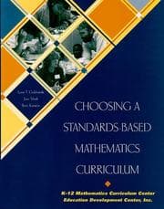 Tapa de Choosing a standards-based mathematics curriculum