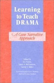 Tapa de Learning to teach drama