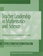 Tapa de Teacher leadership in mathematics and science