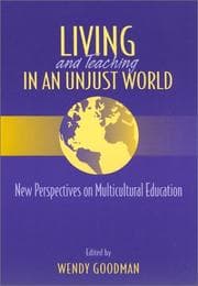 Tapa de Living and Teaching in an Unjust World
