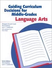 Tapa de Guiding Curriculum Decisions for Middle-Grades Language Arts