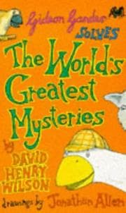 Tapa de Gideon Gander solves the world's greatest mysteries