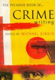 Tapa de The Picador Book of Crime Writing