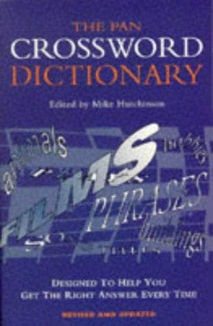 Tapa de The Pan Crossword Dictionary (Crossword)