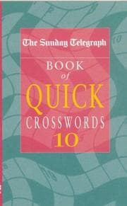 Tapa de Sunday Telegraph Book of Quick Crosswords