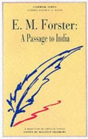 Tapa de E.M.Forster's "Passage to India"