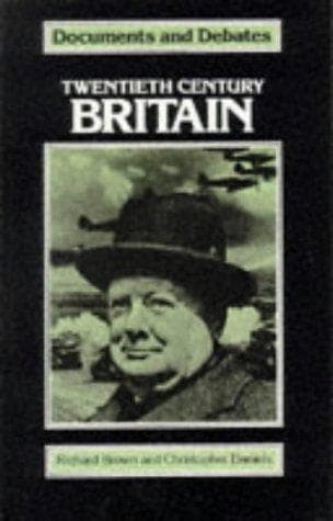 Tapa de Twentieth-century Britain