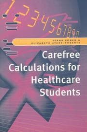 Tapa de Carefree calculations for healthcare students
