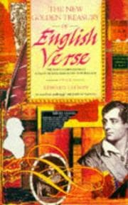 Tapa de The New Golden Treasury of English Verse
