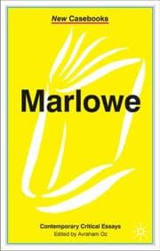 Tapa de MARLOWE; ED. BY AVRAHAM OZ