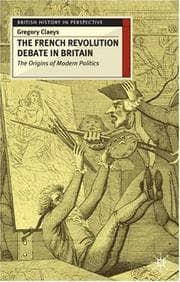 Tapa de French Revolution Debate in Britain