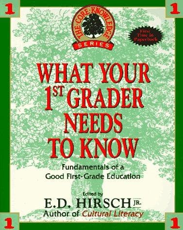 Tapa de What Your First-Grader Needs to Know (The Core Knowledge)